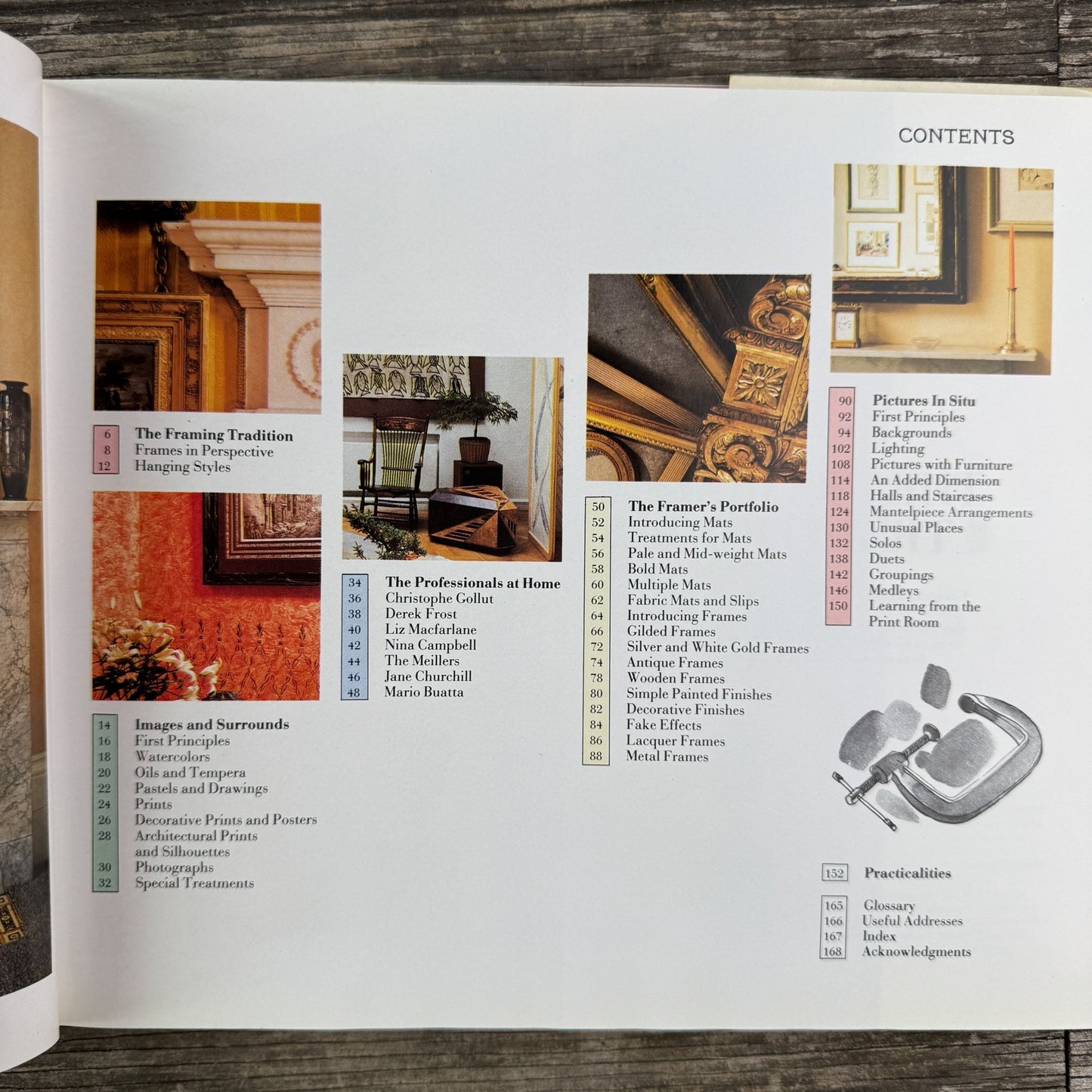 Displaying Pictures and Photographs, 1988 Decorating Book - Pretty Old Books