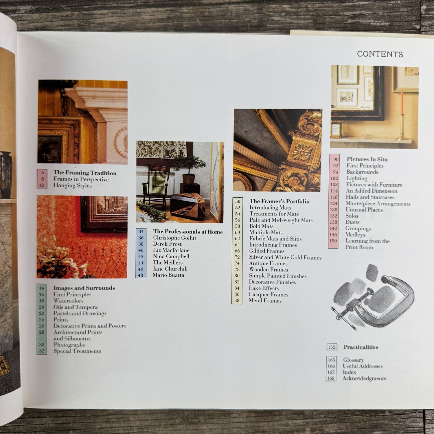 Displaying Pictures and Photographs, 1988 Decorating Book - Pretty Old Books