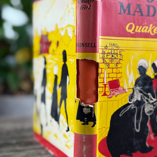 Dolly Madison: Quaker Girl Childhood of Famous Americans, 1944, Hardcover - Pretty Old Books