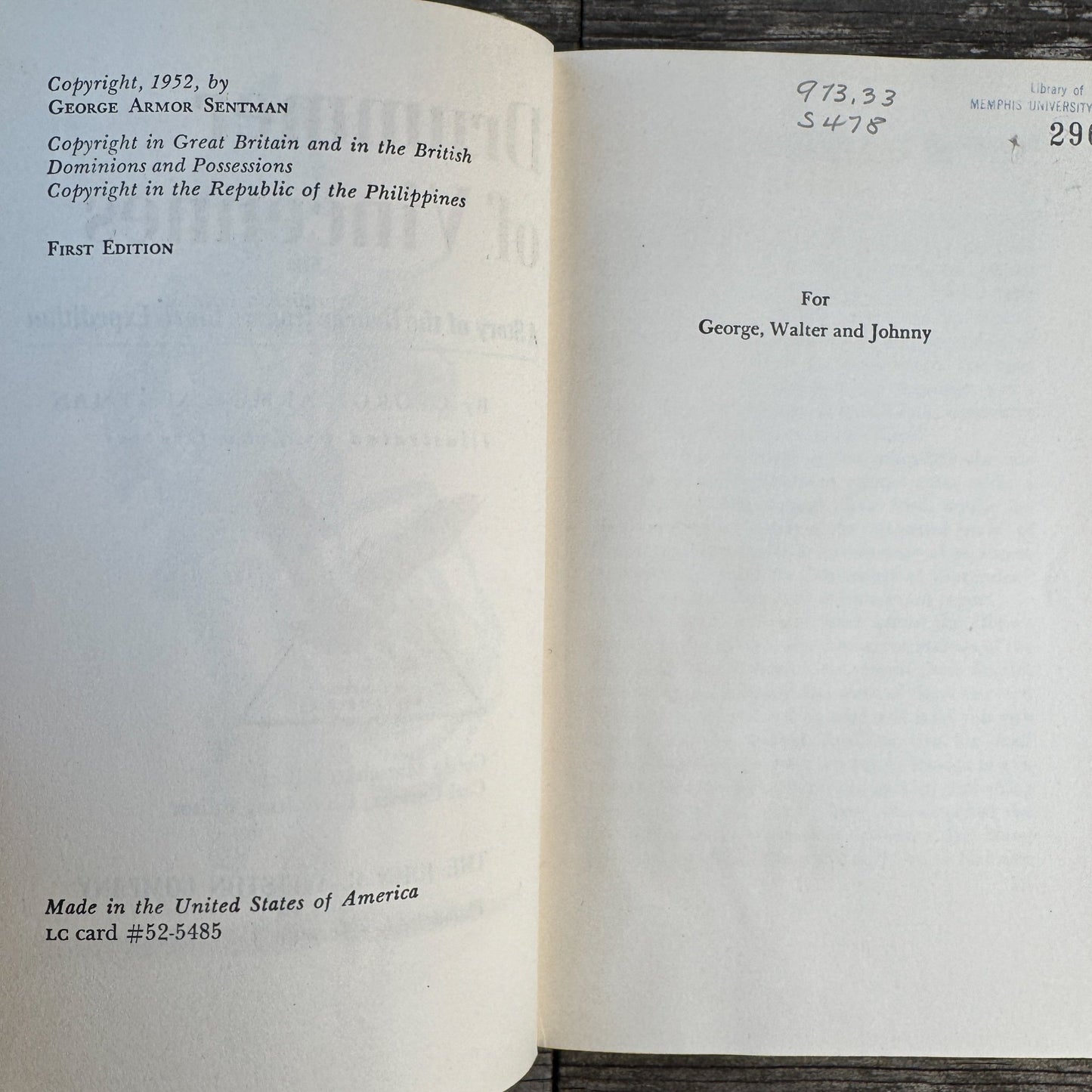 Drummer of Vincennes: A Story of the George Rogers Clark Expedition, 1952, 1st Ed. - Pretty Old Books