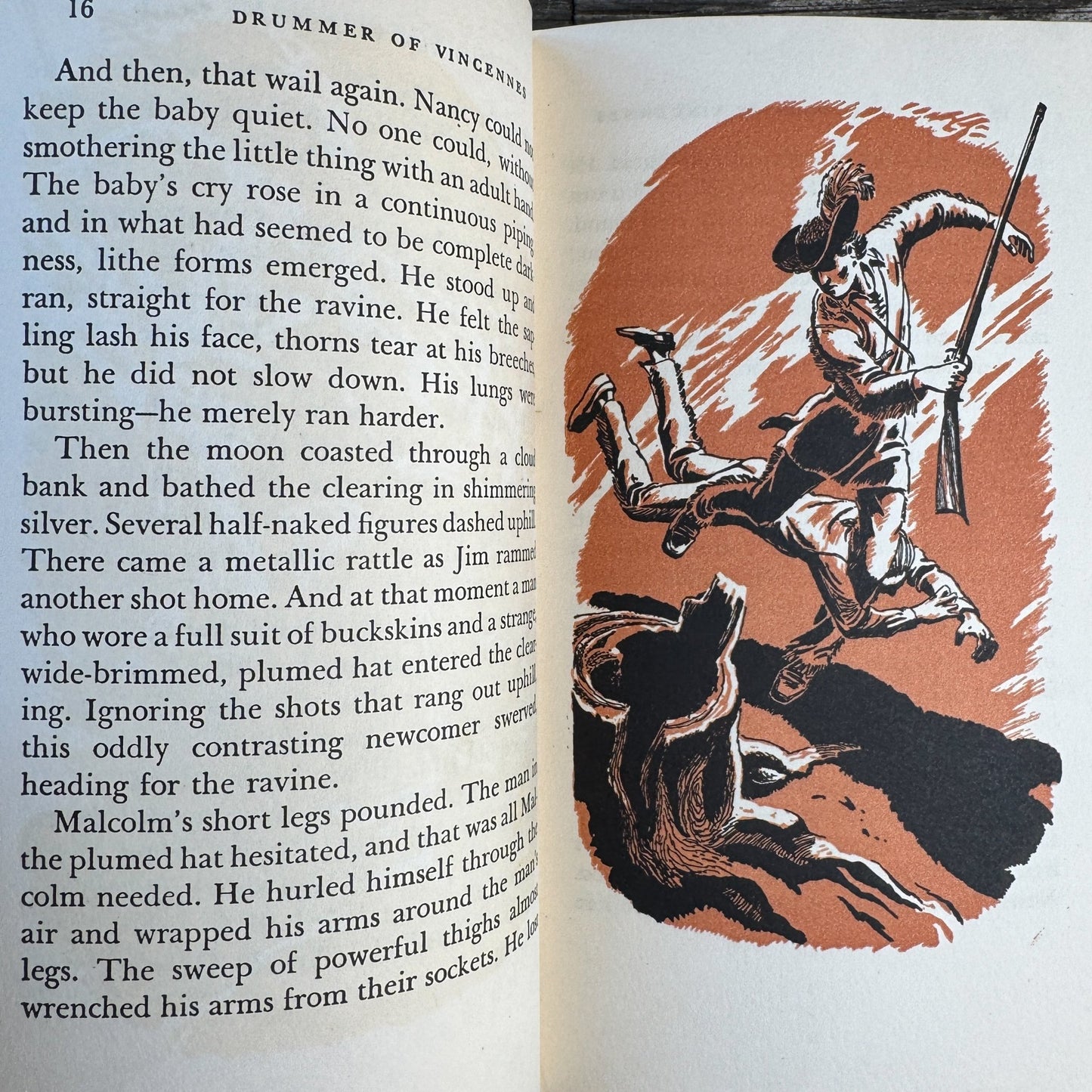 Drummer of Vincennes: A Story of the George Rogers Clark Expedition, 1952, 1st Ed. - Pretty Old Books