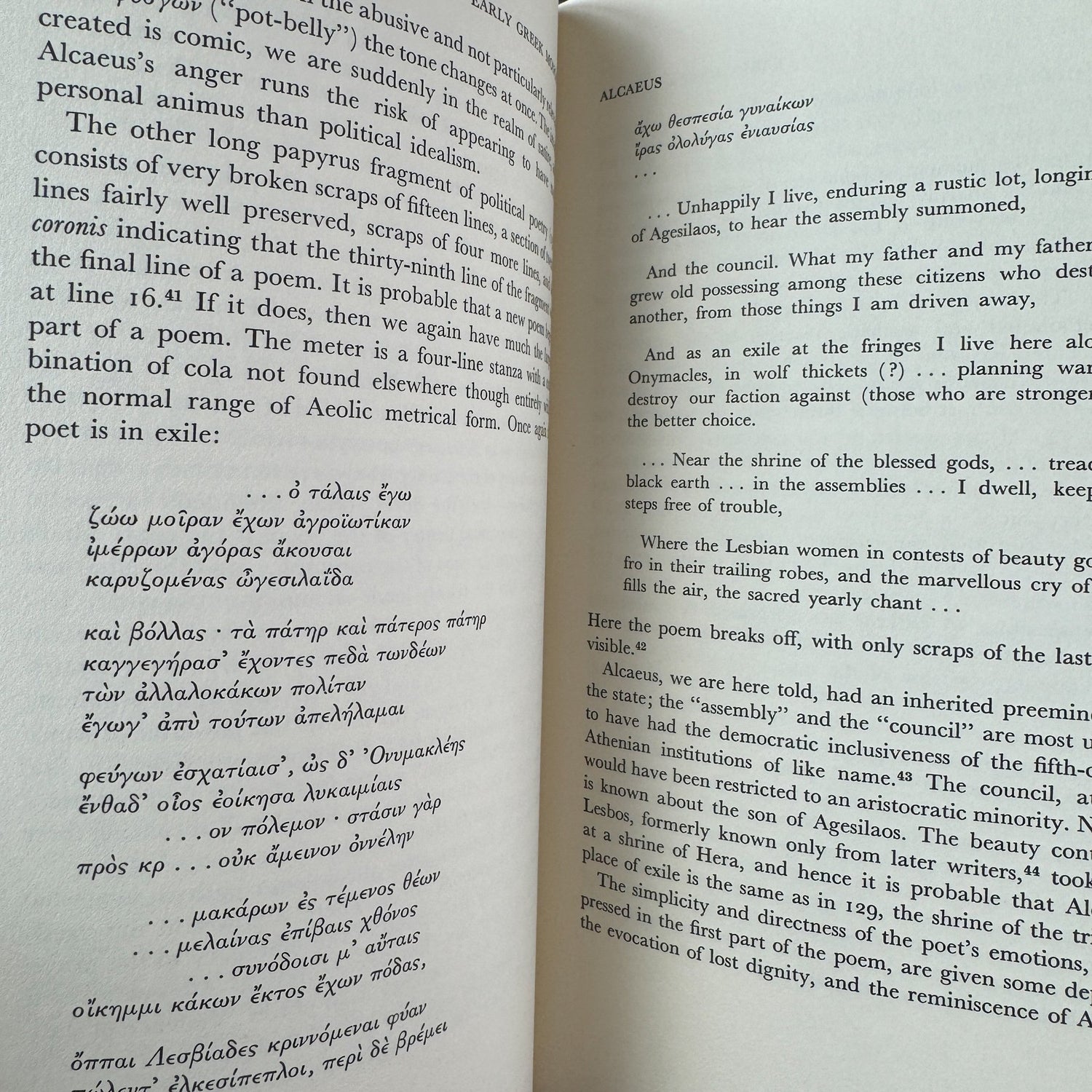 Early Greek Monody: The History of a Poetic Type, G. M. Kirkwood, 1974 - Pretty Old Books