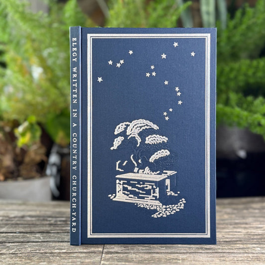 Elegy Written in a Country Church - Yard by Thomas Gray, Heritage Press, 1951 - Pretty Old Books