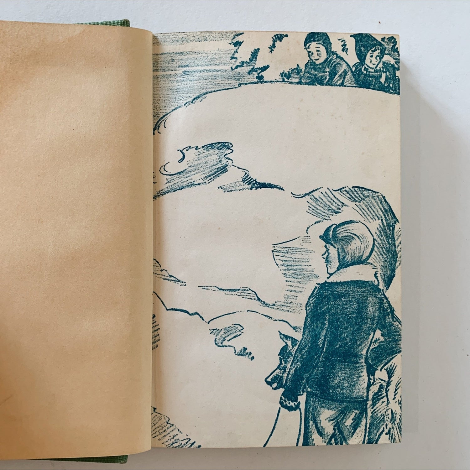 Elsa's Secret, Eve Grey, 1948, First Edition, Children's Fiction - Pretty Old Books
