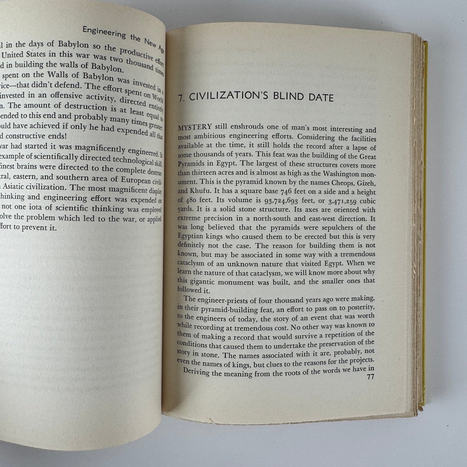 Engineering the New Age — John J. O’Neill — 1949 Hardcover/DJ, Vintage Mid Century Science & Technology Book