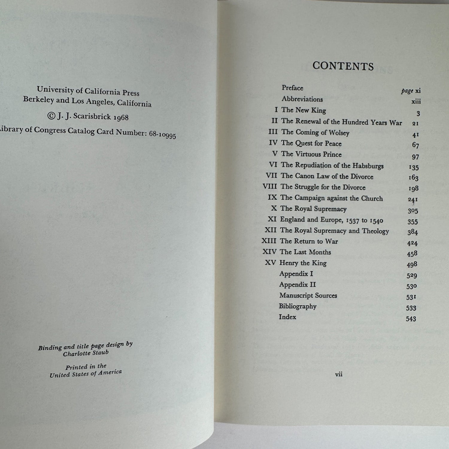 English Monarchs: Henry II, Henry VIII, U. of California Press - Pretty Old Books