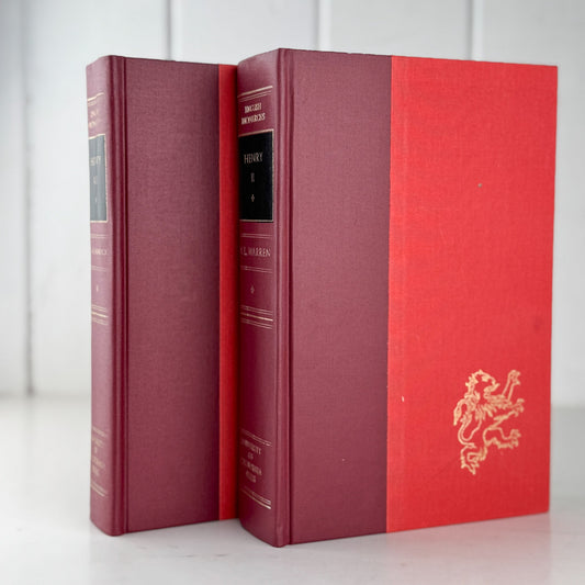 English Monarchs: Henry II, Henry VIII, U. of California Press - Pretty Old Books