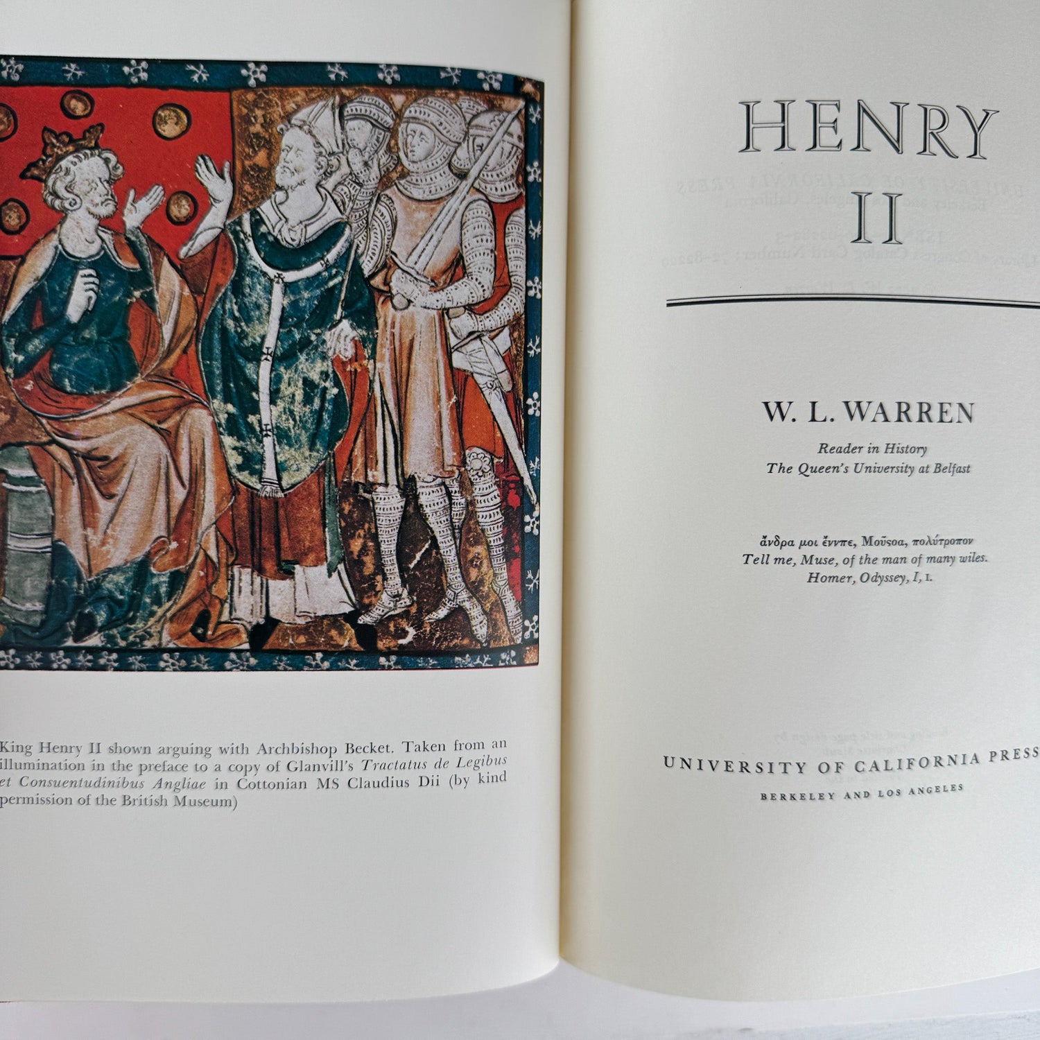 English Monarchs: Henry II, Henry VIII, U. of California Press - Pretty Old Books