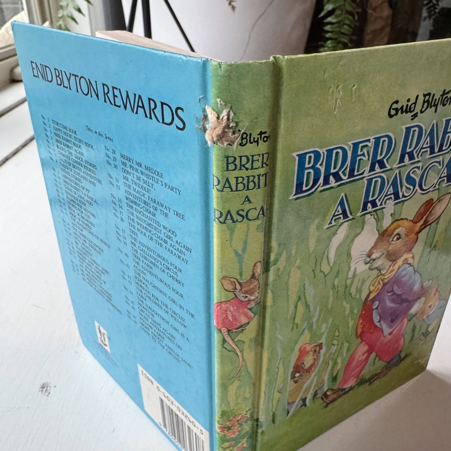 Enid Blyton's Brer Rabbit's A Rascal, 1986, Illustrated Hardcover - Pretty Old Books