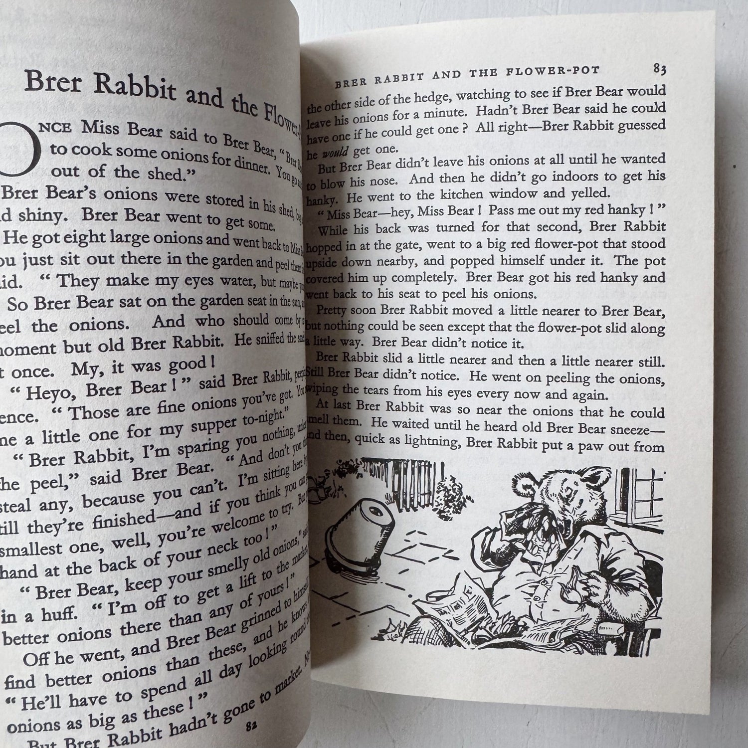Enid Blyton's Brer Rabbit's A Rascal, 1986, Illustrated Hardcover - Pretty Old Books