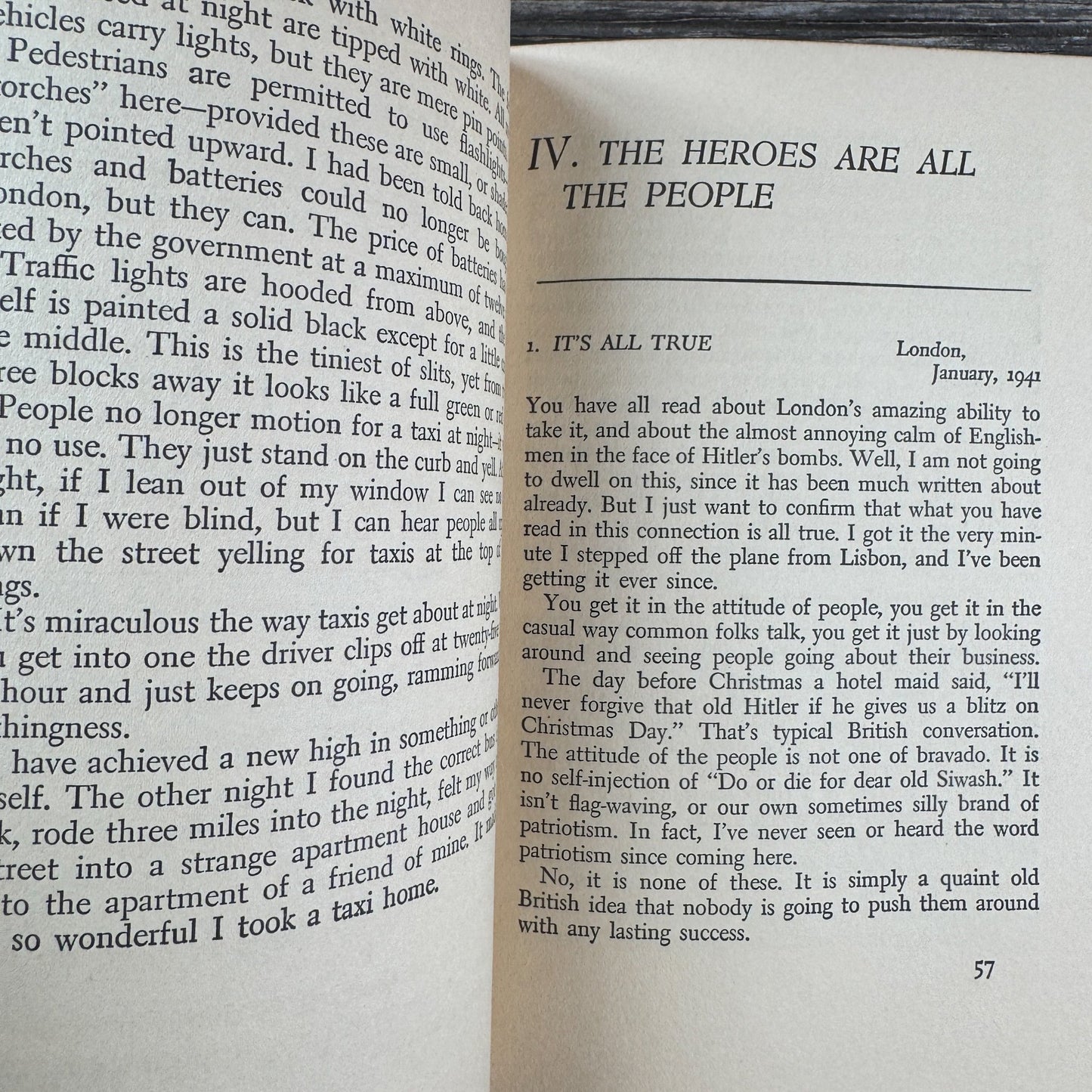 Ernie Pyle in England, SIGNED First Edition - Pretty Old Books