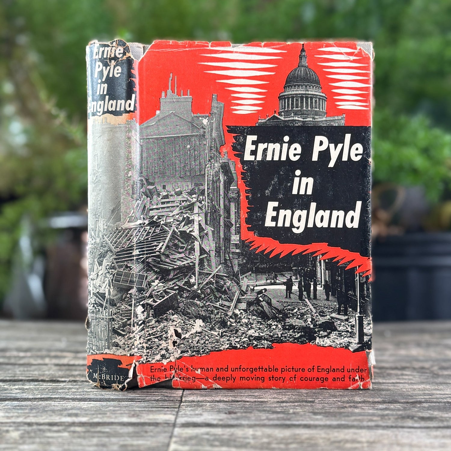 Ernie Pyle in England, SIGNED First Edition - Pretty Old Books