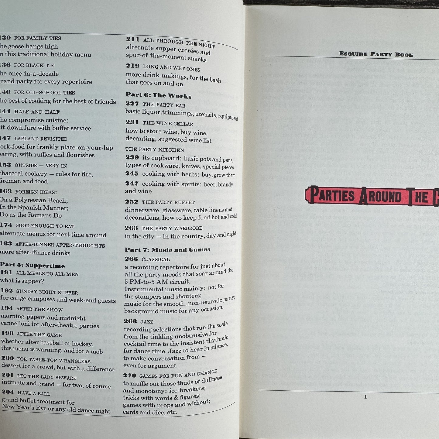 Esquire Party Book, Scotty and Ronnie Welch, 1965 - Pretty Old Books