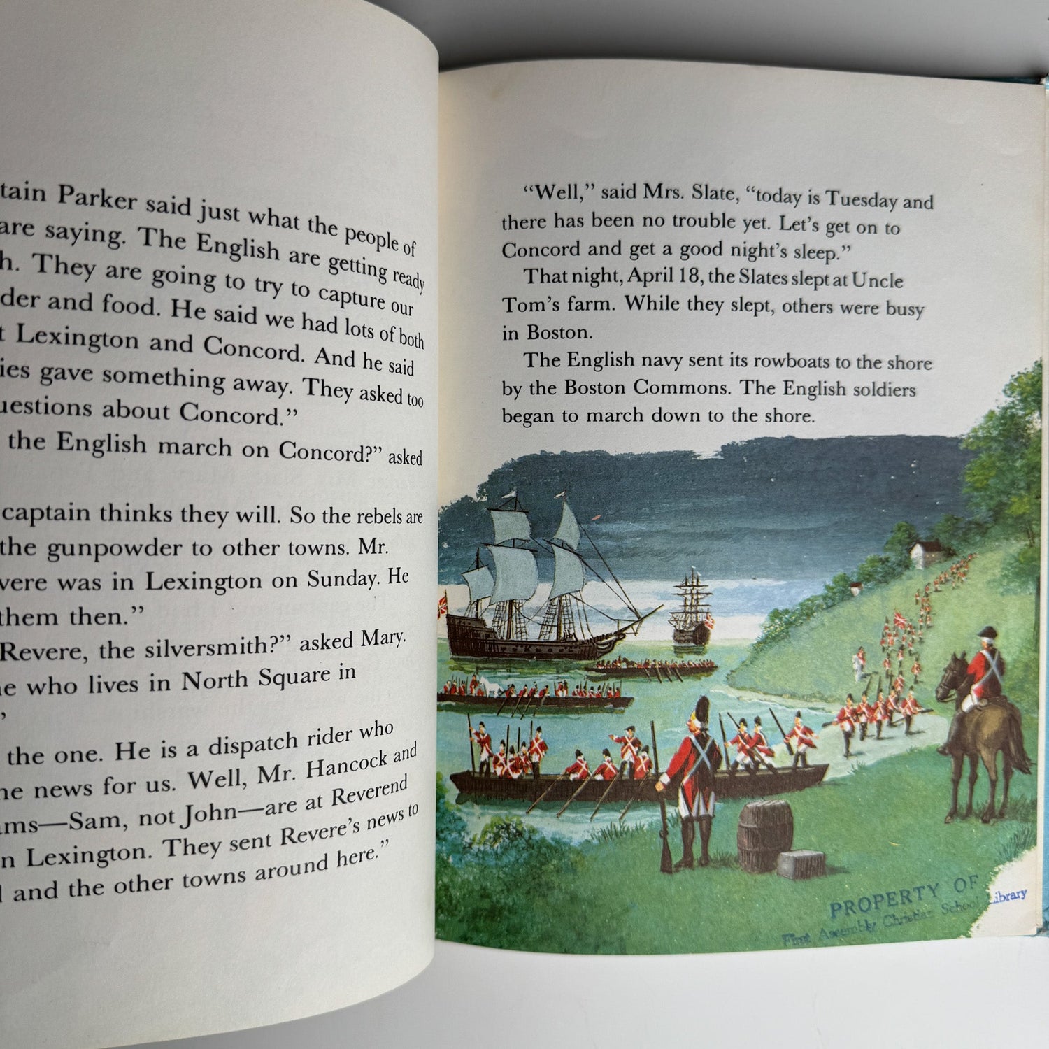 Events of the Revolution, Set of 3, 1975 Juvenile US History - Pretty Old Books