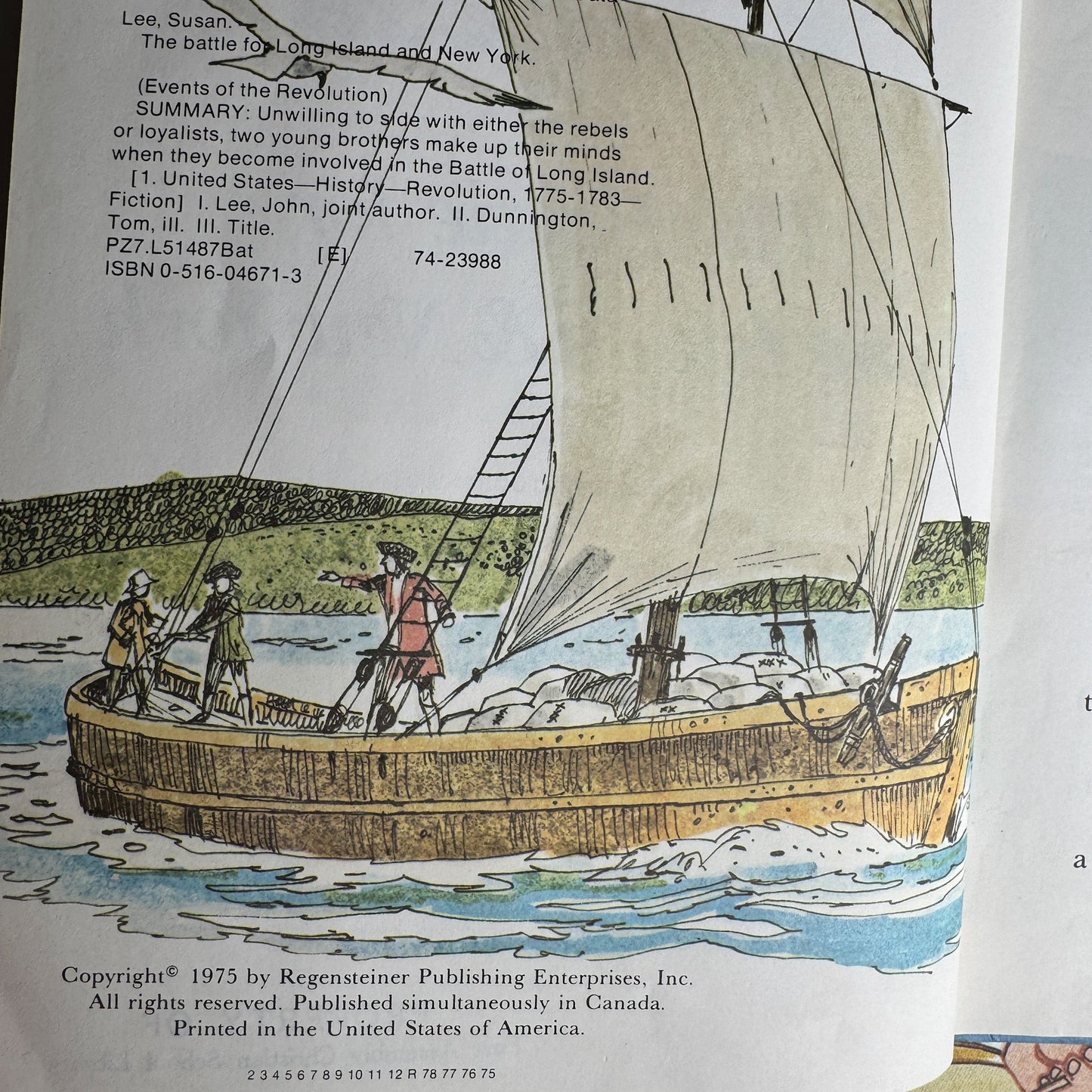 Events of the Revolution, Set of 3, 1975 Juvenile US History - Pretty Old Books