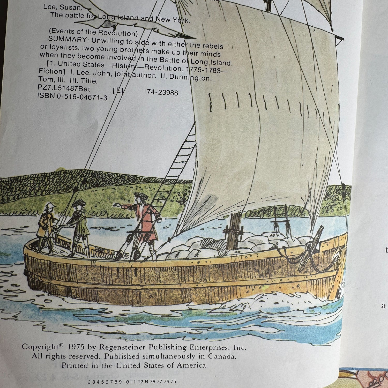 Events of the Revolution, Set of 3, 1975 Juvenile US History - Pretty Old Books