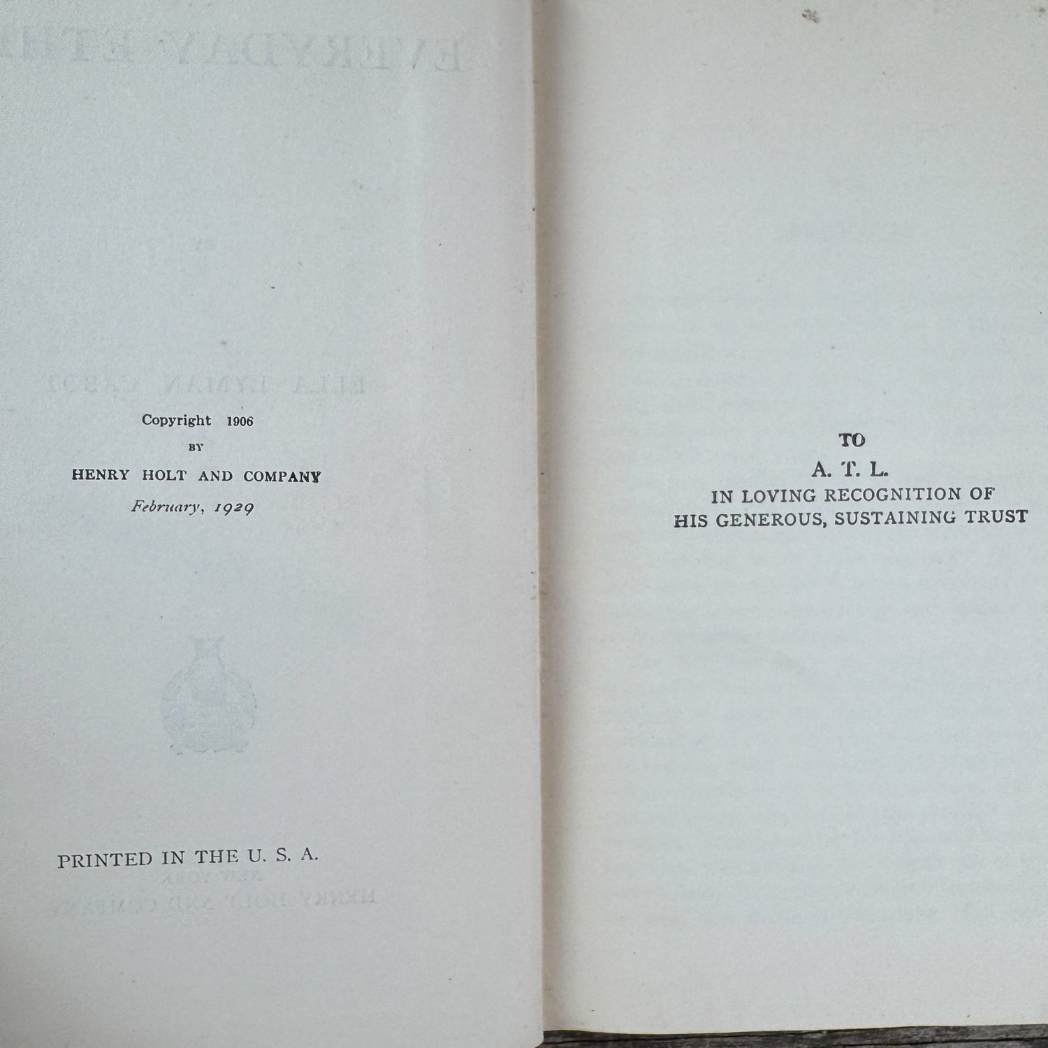 Everyday Ethics, Ella Lyman Cabot, 1929 - Pretty Old Books