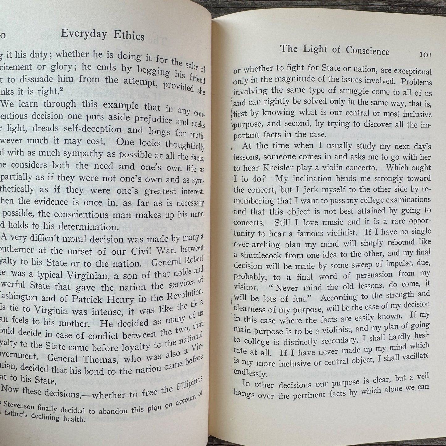 Everyday Ethics, Ella Lyman Cabot, 1929 - Pretty Old Books