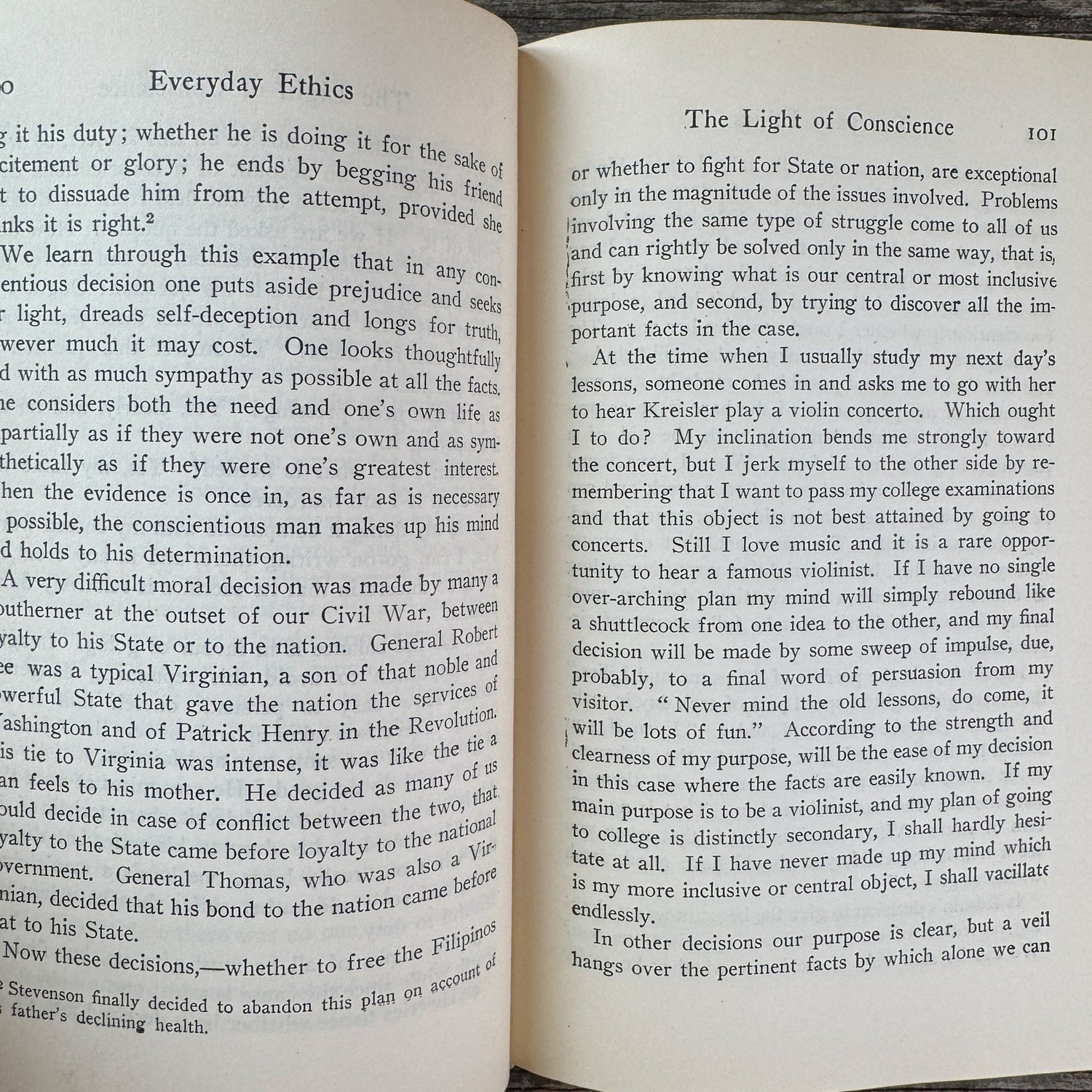 Everyday Ethics, Ella Lyman Cabot, 1929 - Pretty Old Books