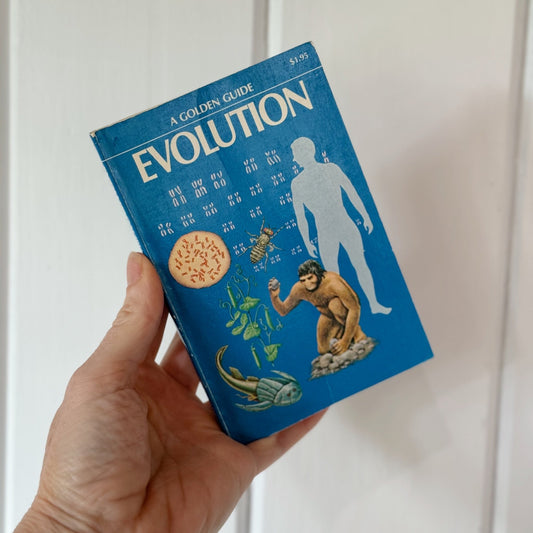 Evolution: A Golden Guide 1974 Paperback Rare - Pretty Old Books
