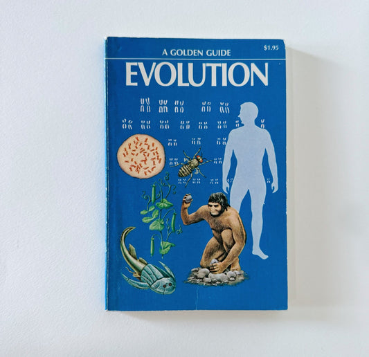 Evolution: A Golden Guide 1974 Paperback Rare - Pretty Old Books