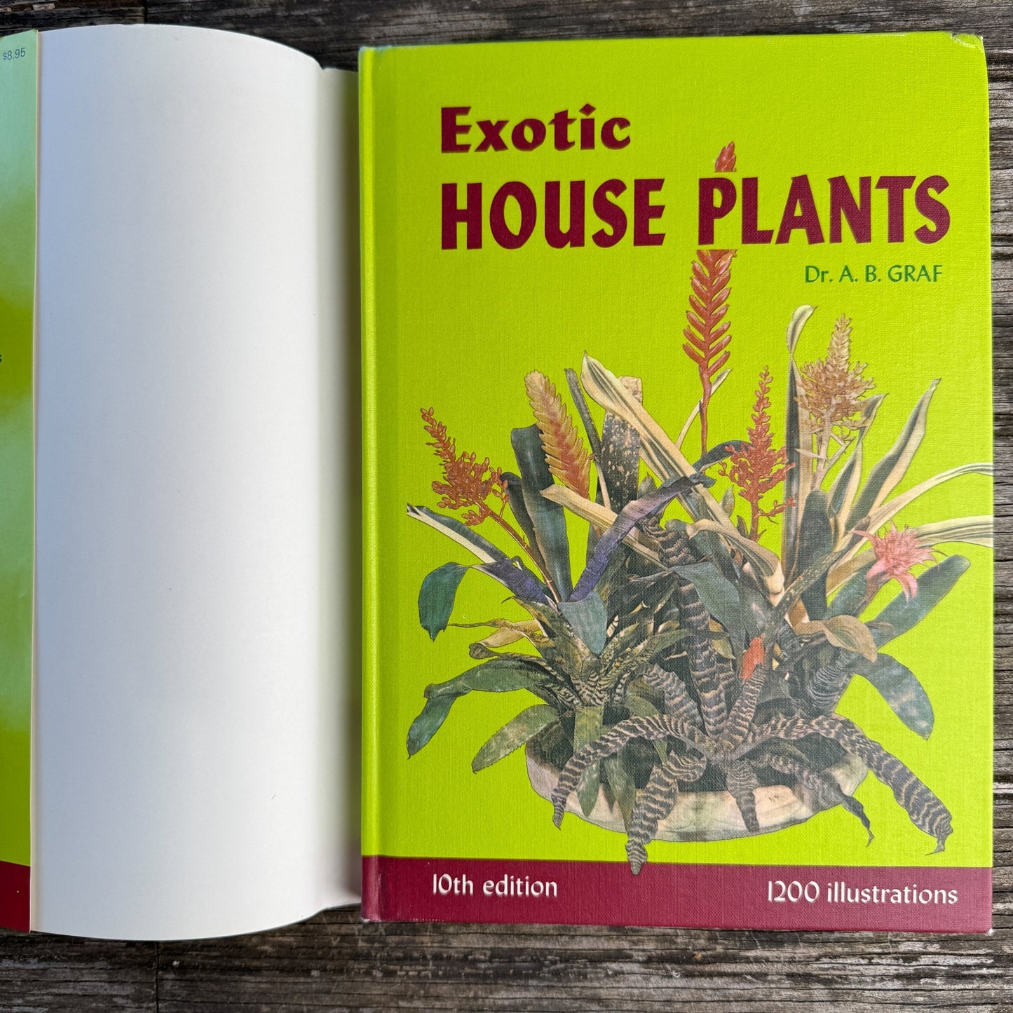 Exotic House Plants, 10th Edition, 1976 Illustrated - Pretty Old Books