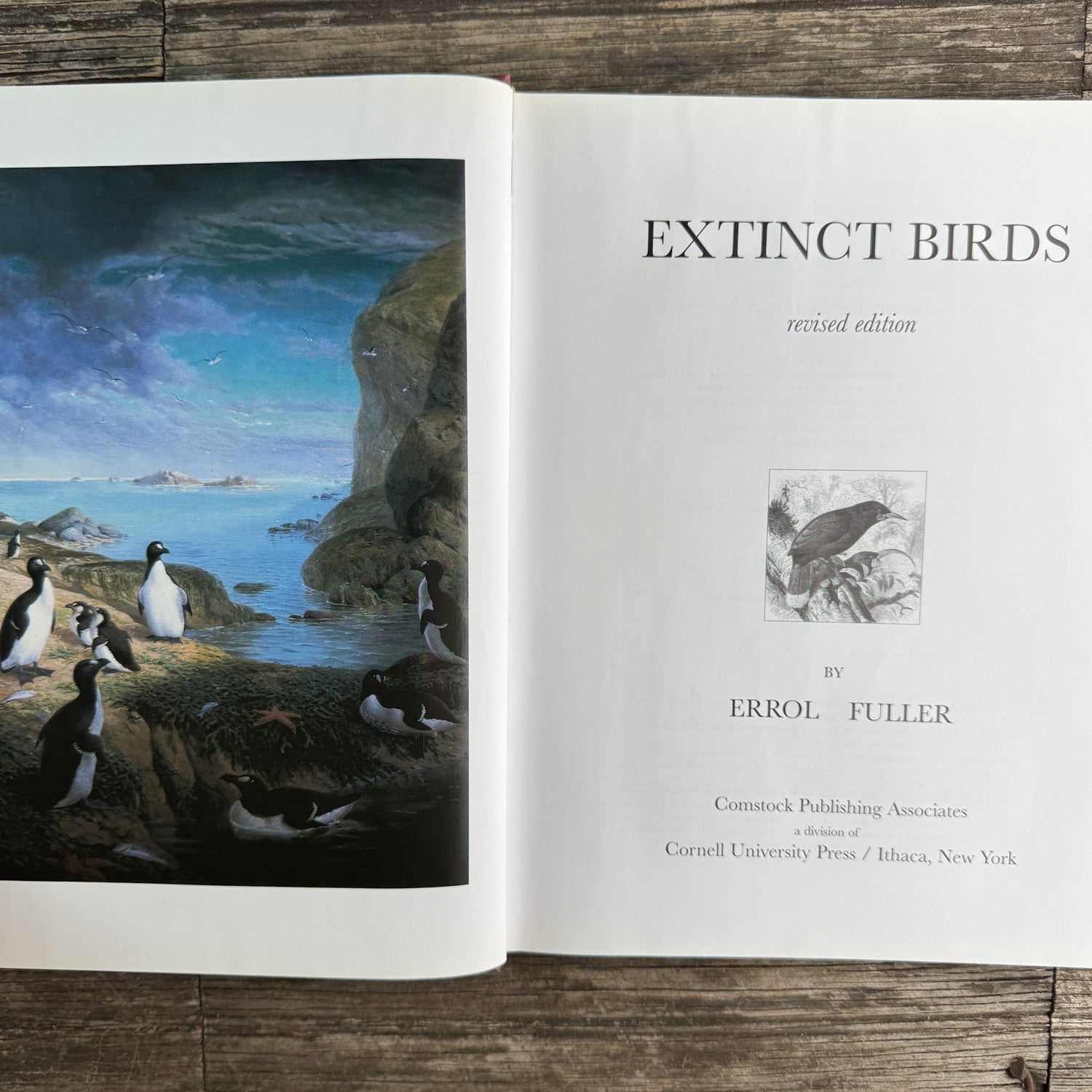 Extinct Birds, Errol Fuller, Revised Edition 2001 - Pretty Old Books