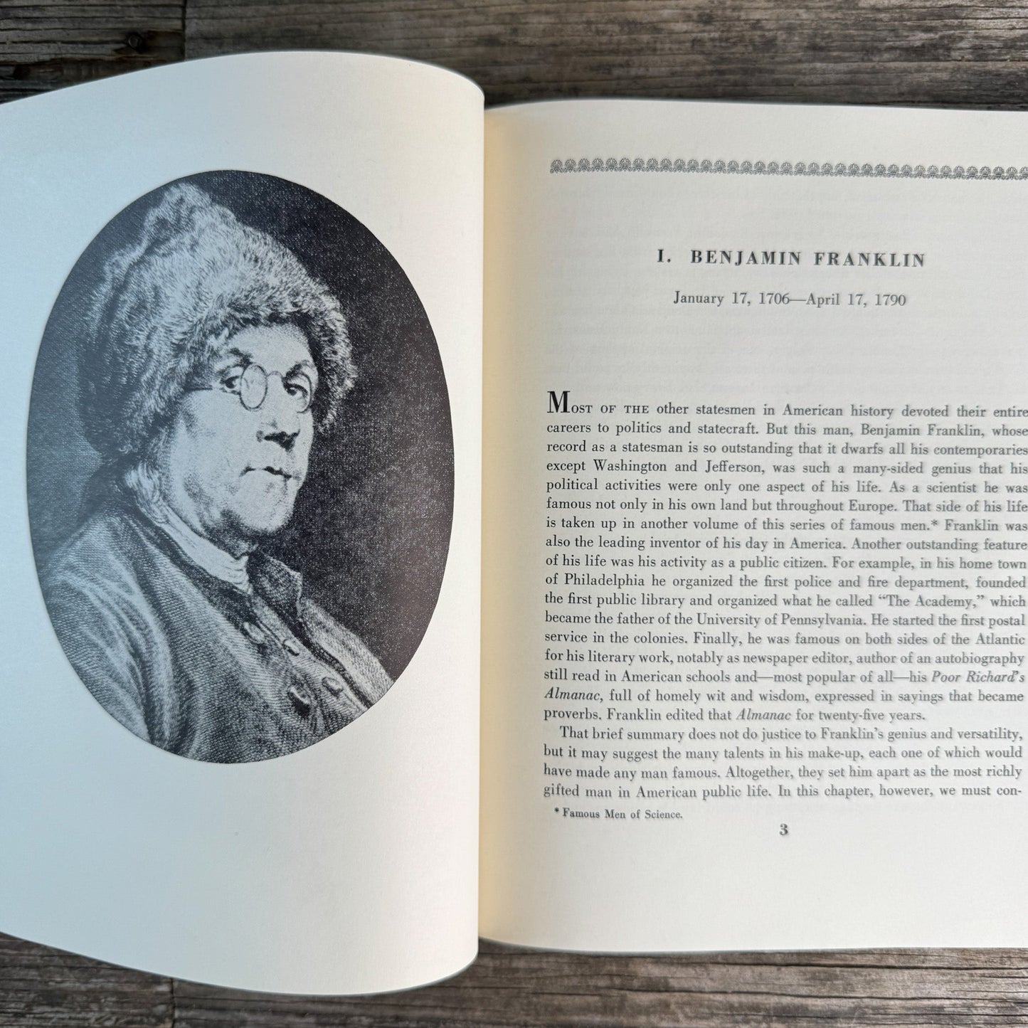Famous American Statesmen, William Oliver Stevens, 1953 - Pretty Old Books