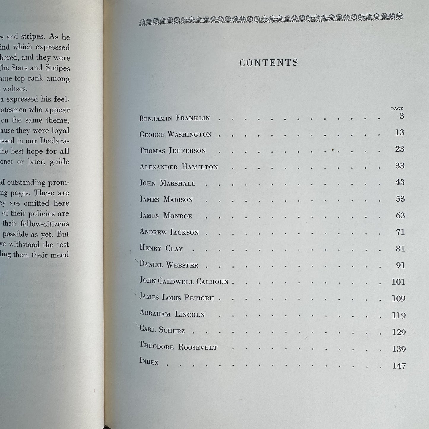 Famous American Statesmen, William Oliver Stevens, 1953 - Pretty Old Books