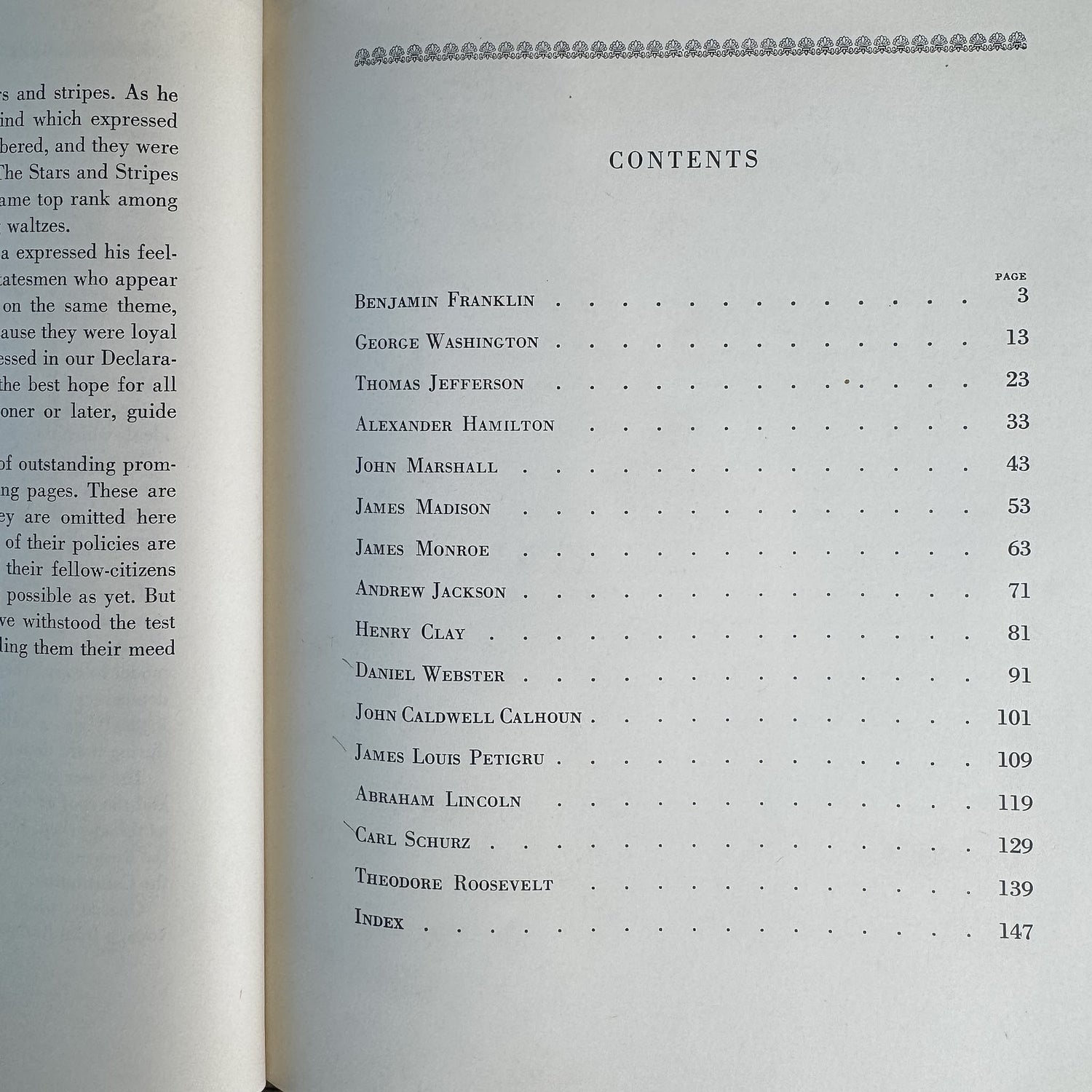 Famous American Statesmen, William Oliver Stevens, 1953 - Pretty Old Books