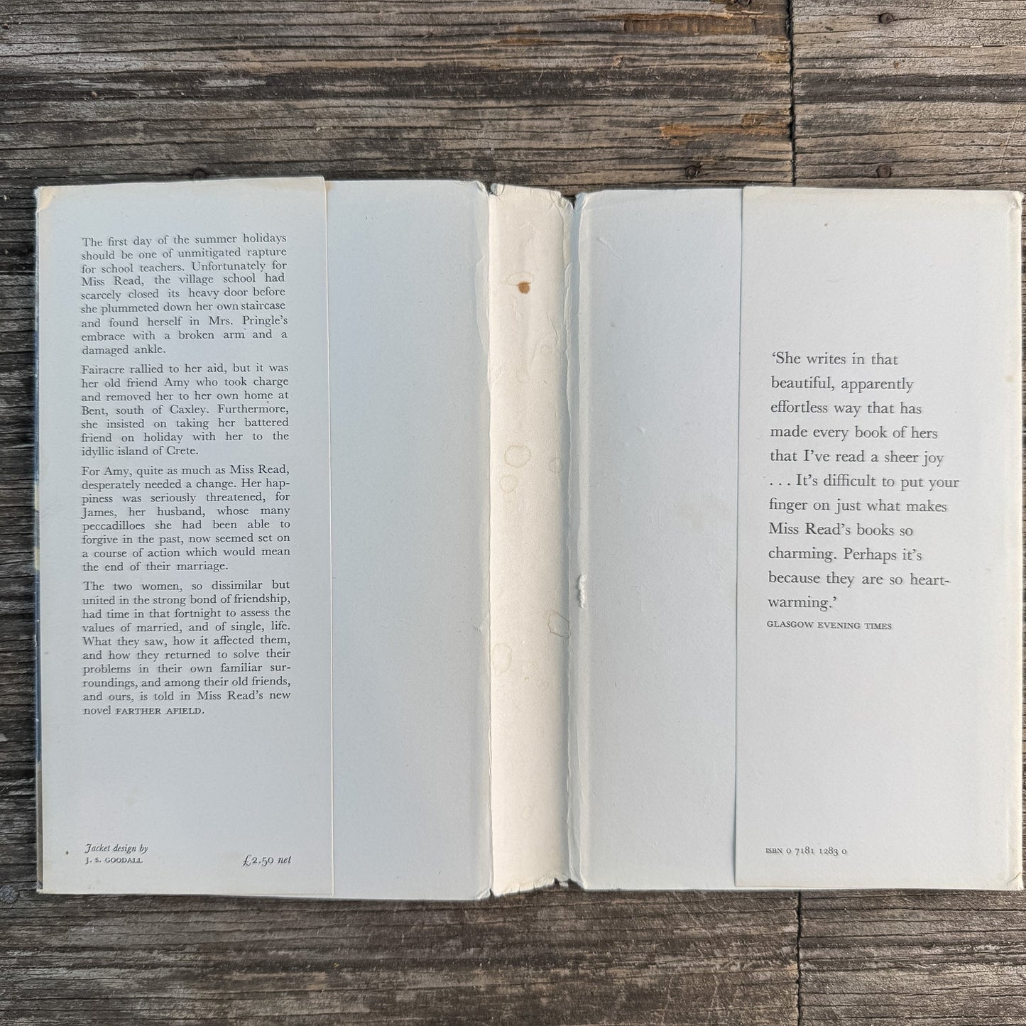 Farther Afield, Miss Read, 1974, First Edition, British - Pretty Old Books