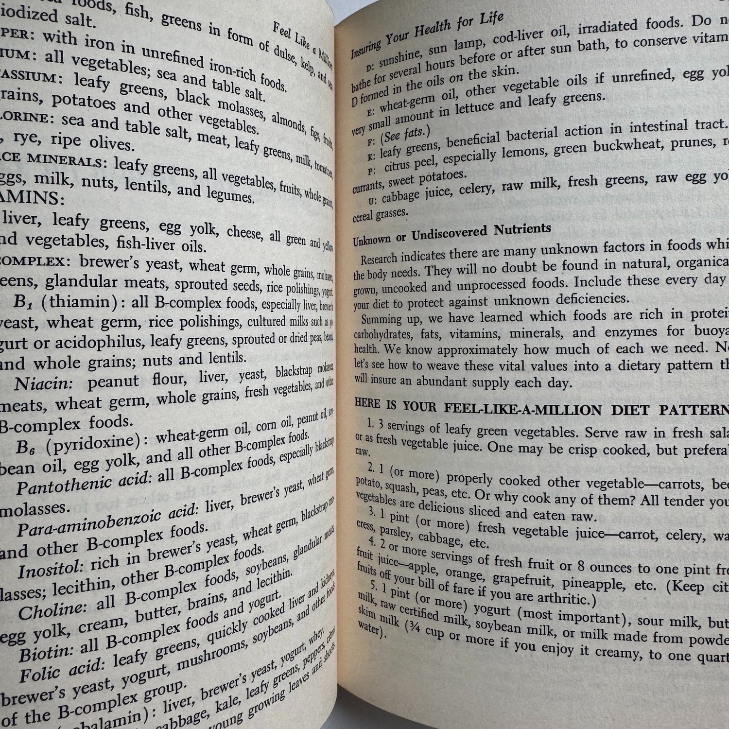 Feel Like A Million, Catharyn Elwood, 1957 Healthy Living Self Help Book - Pretty Old Books