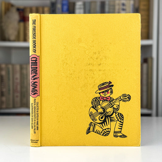 Fireside Book of Children's Songs 1966 Vintage Illustrated Music Book - Pretty Old Books