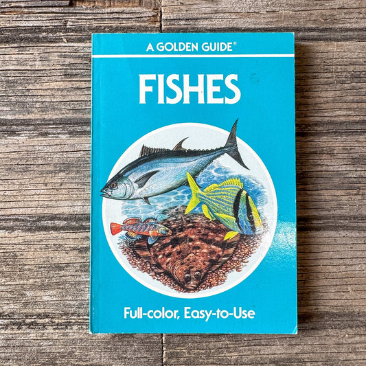 Fishes, Golden Field Guide, 1987 - Pretty Old Books