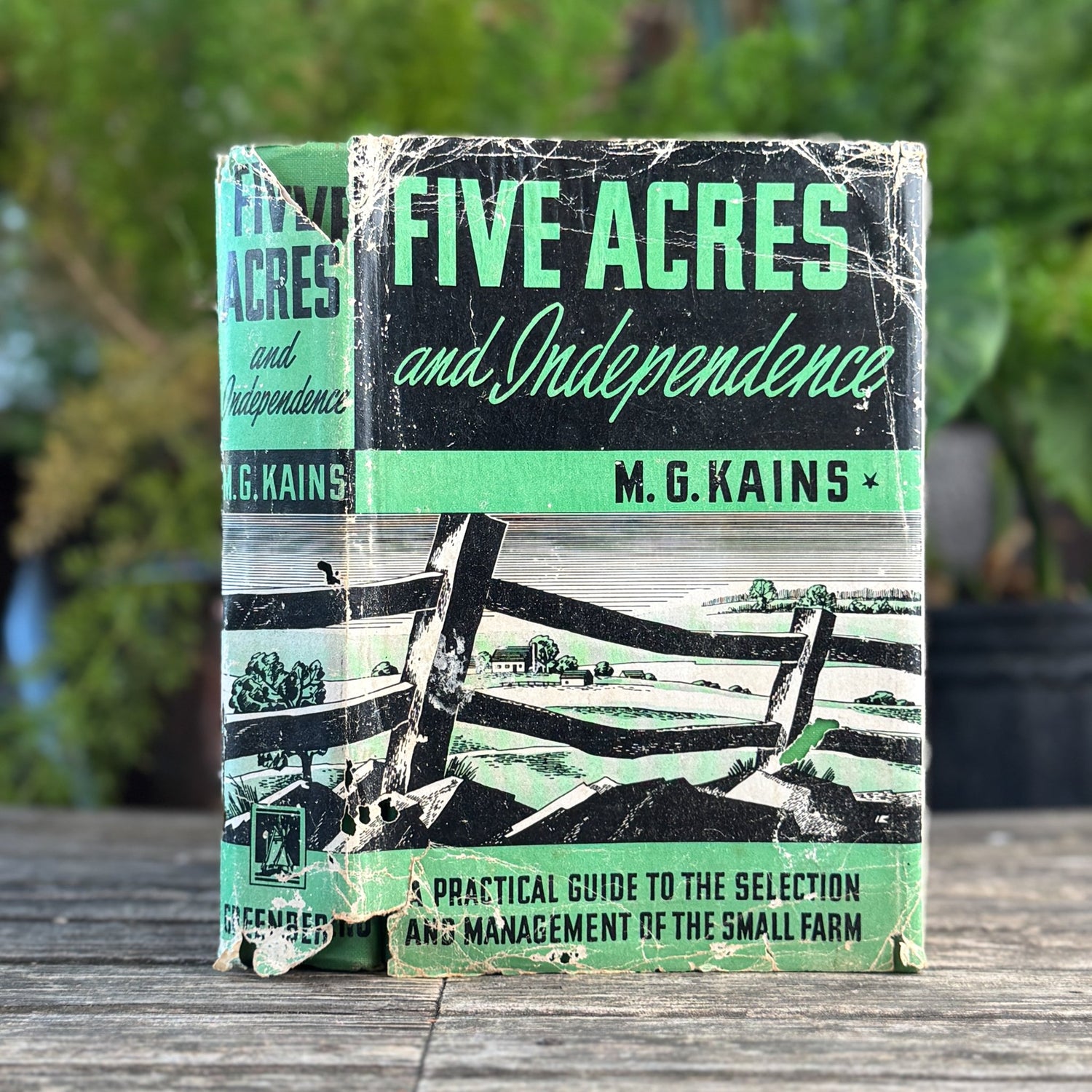 Five Acres and Independence, M.G. Kains, 1935 - Pretty Old Books