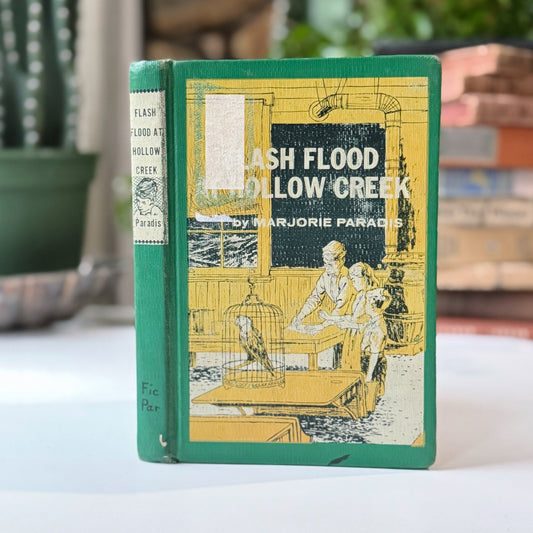 Flash Flood At Hollow Creek, Marjorie Paradis, 1963 - Pretty Old Books