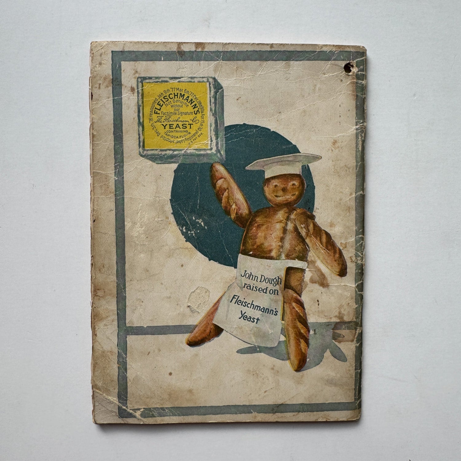 Fleischmann's Recipes for Baking Raised Breads, 1916 Cook Book - Pretty Old Books