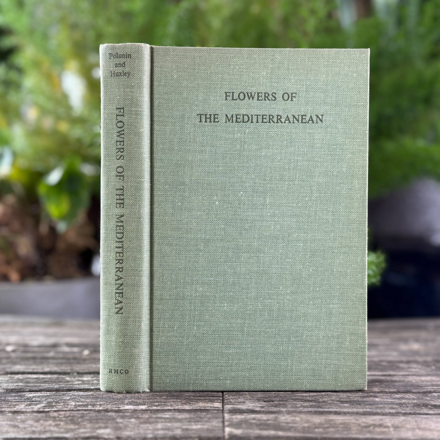 Flowers of the Mediterranean, First American Edition, 1966 - Pretty Old Books