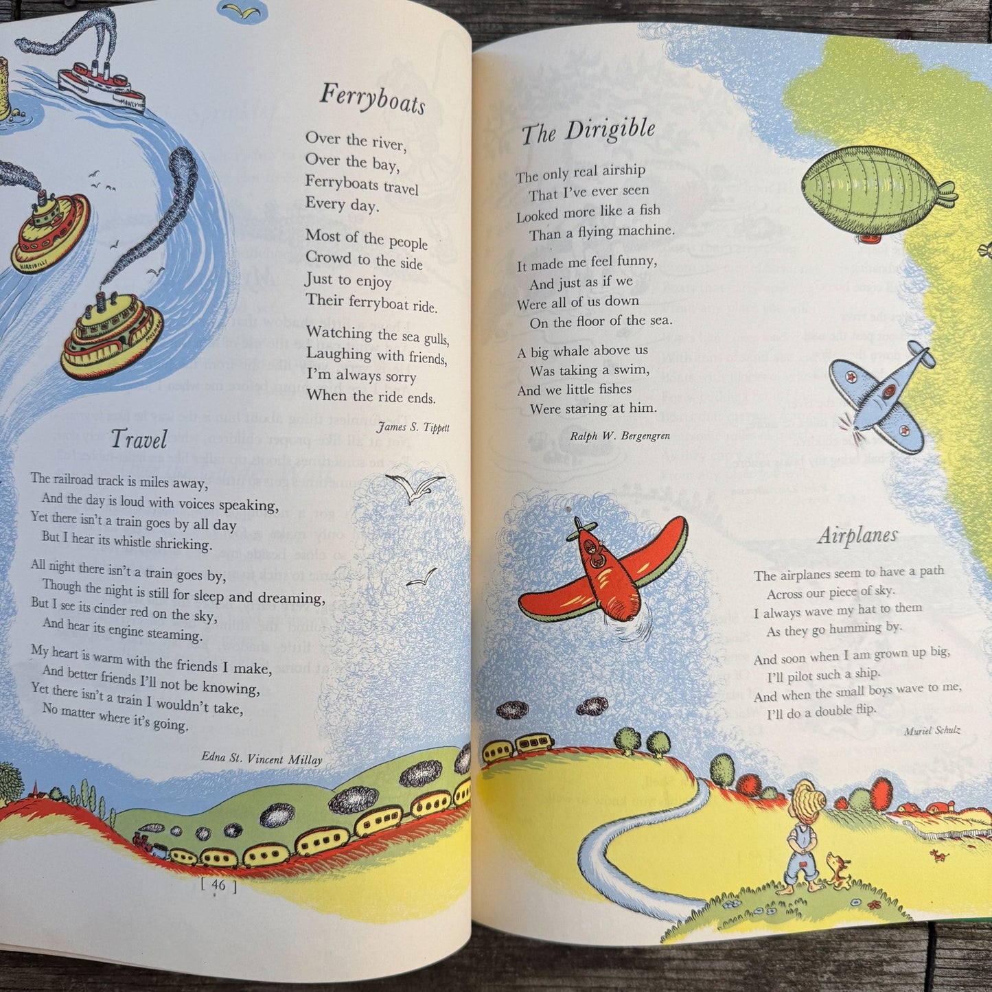 For a Child: Great Poems Old and New, 1947 Poetry Anthology - Pretty Old Books