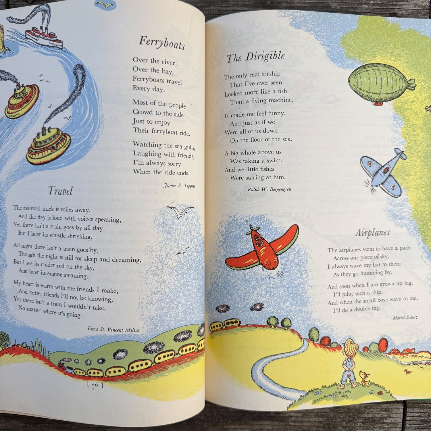 For a Child: Great Poems Old and New, 1947 Poetry Anthology - Pretty Old Books