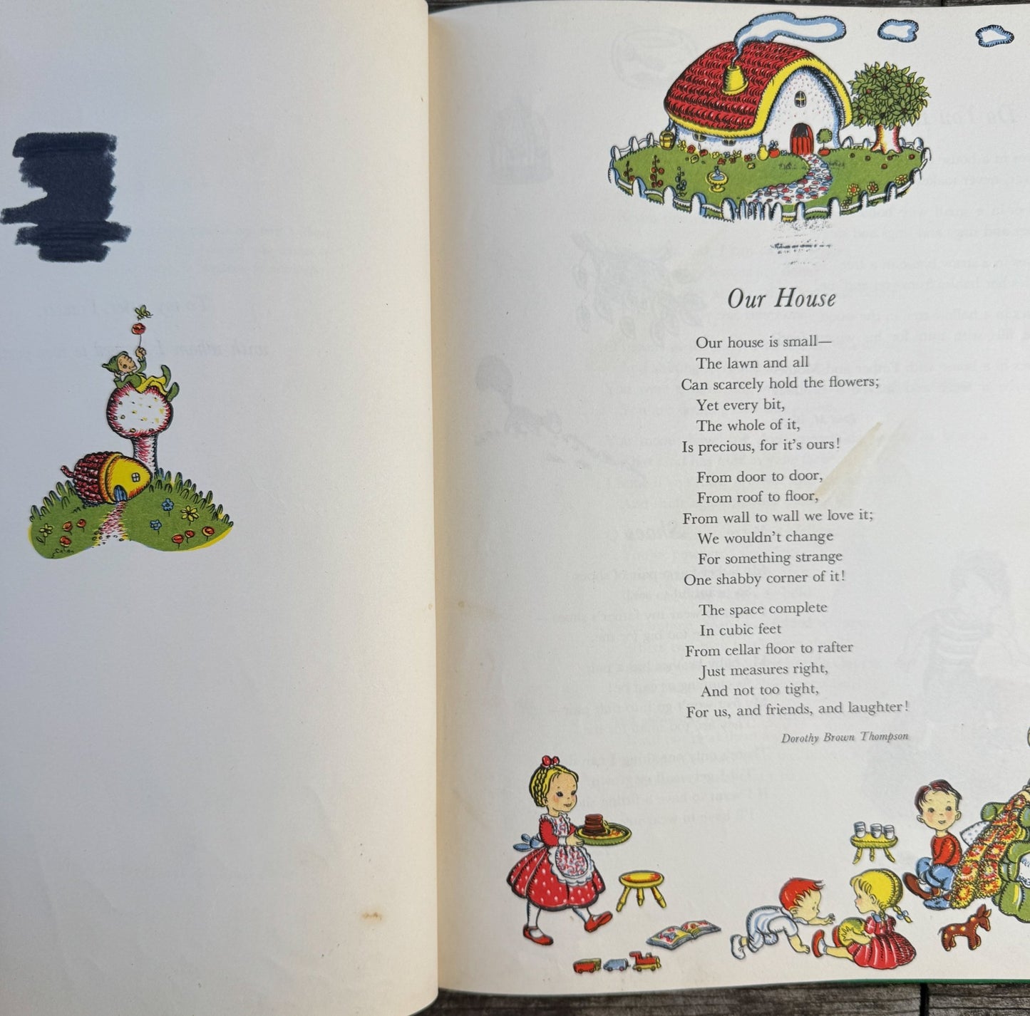 For a Child: Great Poems Old and New, 1947 Poetry Anthology - Pretty Old Books