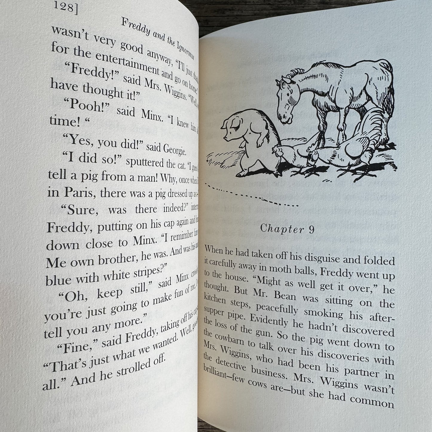 Freddy and the Ignormus, Walter R. Brooks, 1998 Overlook Press Edition - Pretty Old Books
