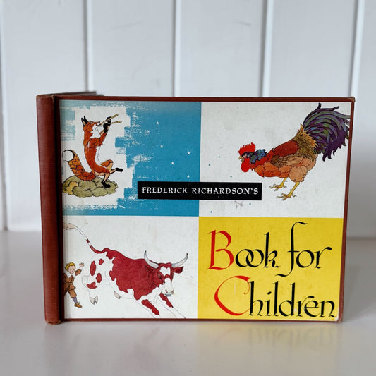 Frederick Richardson's Book For Children, 1938 Fairy Tales Hardcover - Pretty Old Books
