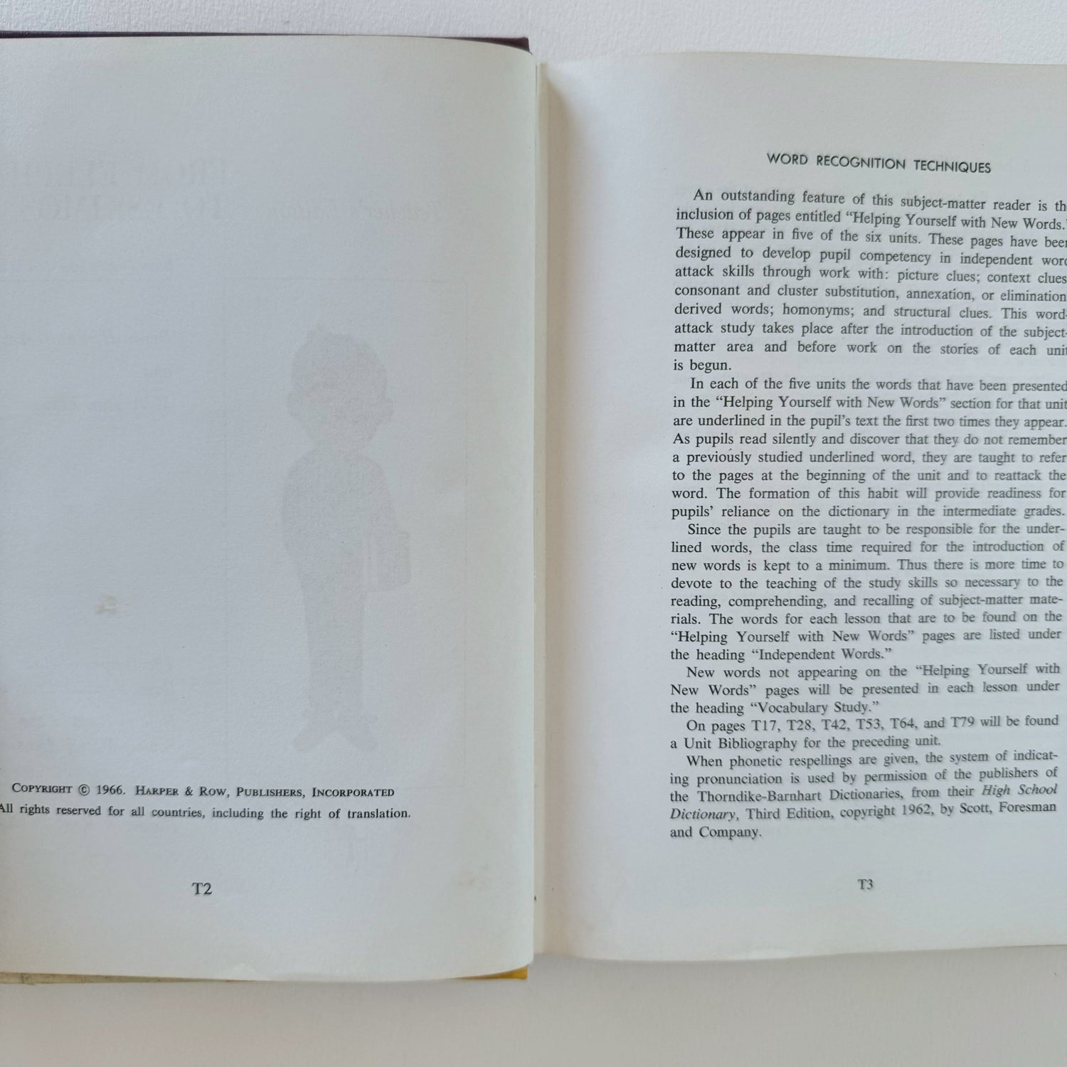 From Elephants to Eskimos Teacher's Edition, 1966 School English Book - Pretty Old Books