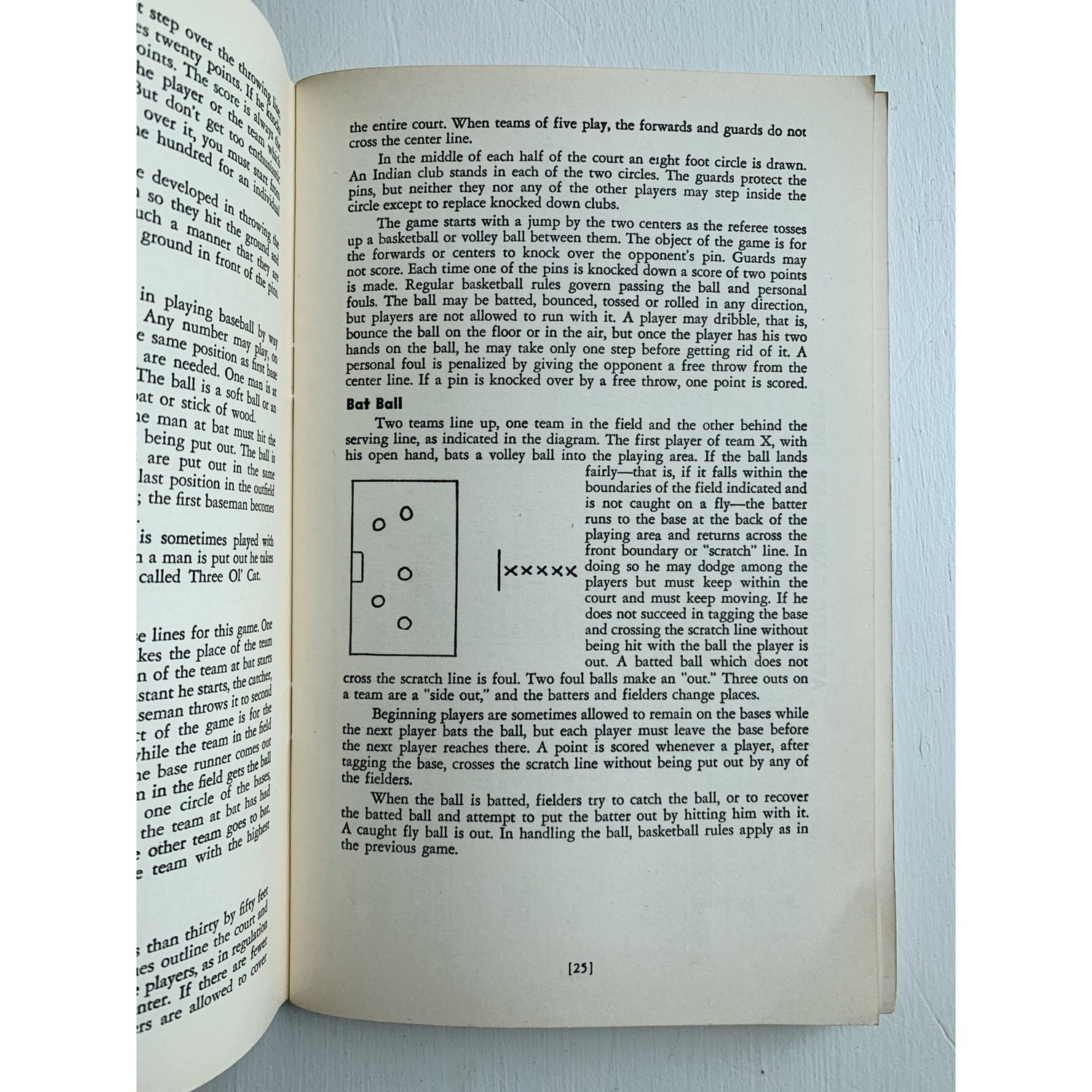 Games for Boys and Men, 1942, National Recreation Association, Paperback - Pretty Old Books