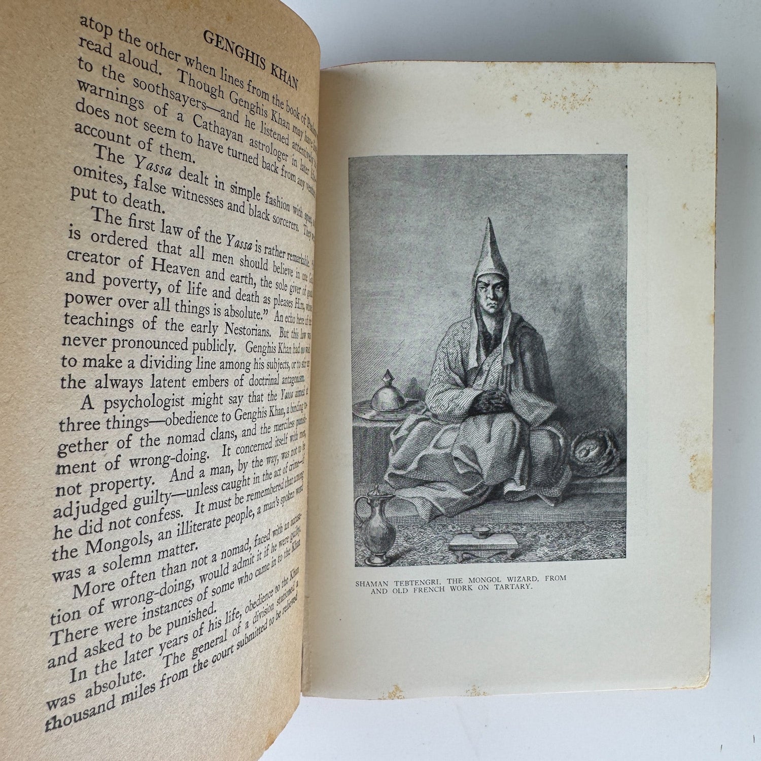 Genghis Khan: The Emperor of All Men, Harold Lamb, - Pretty Old Books