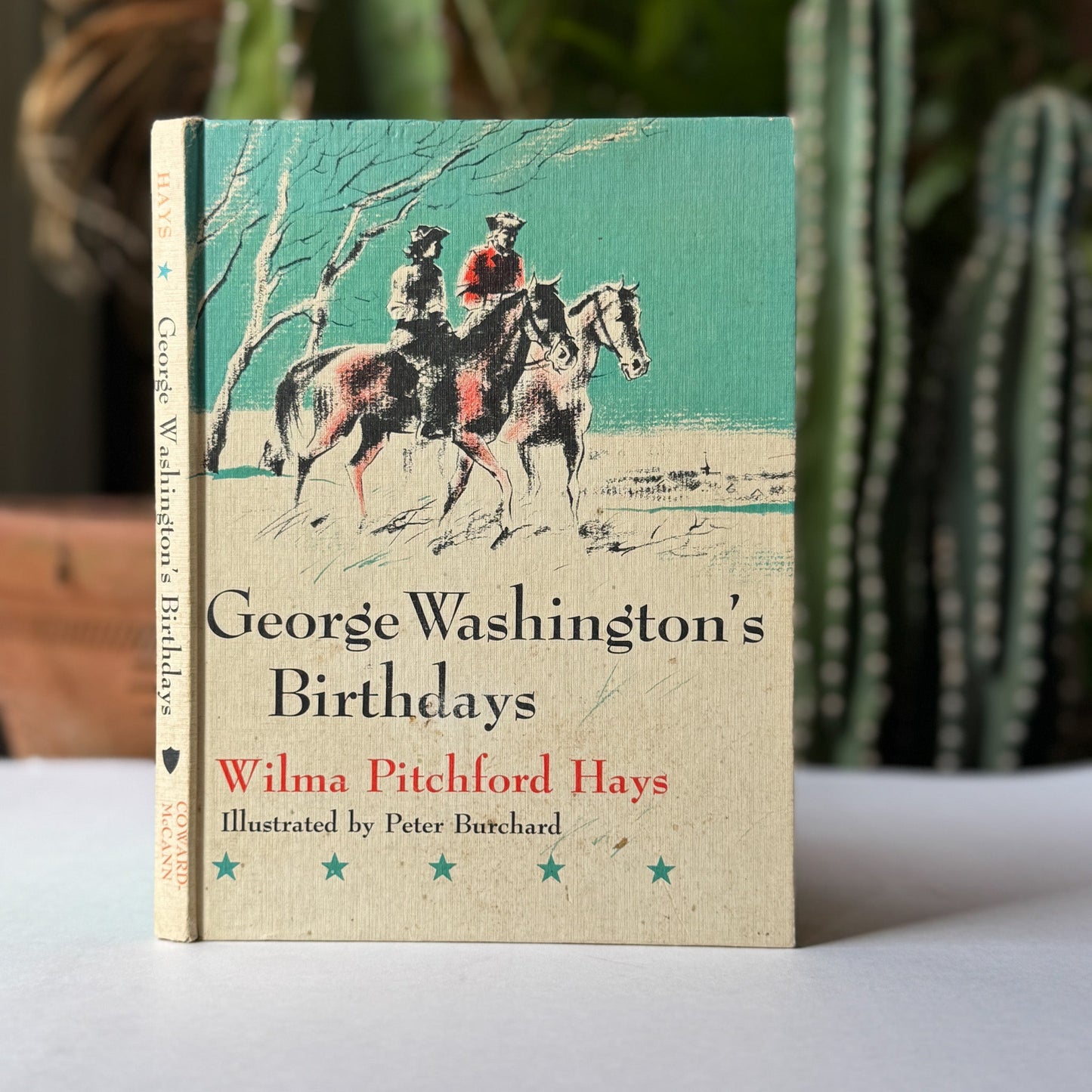 George Washington's Birthdays, 1963 Weekly Reader Kids' Biography - Pretty Old Books
