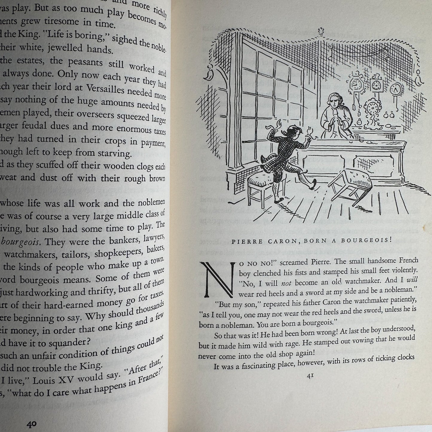 George Washington's World, Genevieve Foster, 1941 - Pretty Old Books