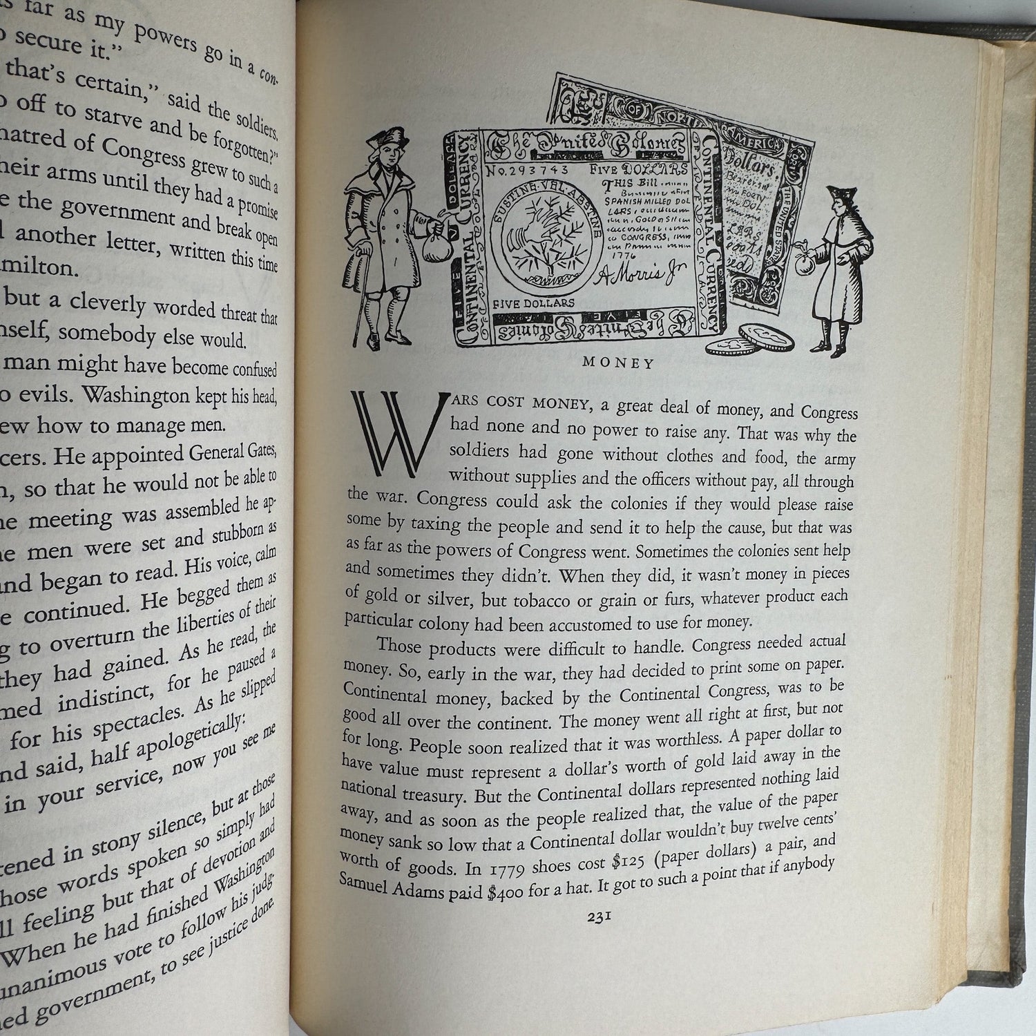 George Washington's World, Genevieve Foster, 1941 - Pretty Old Books