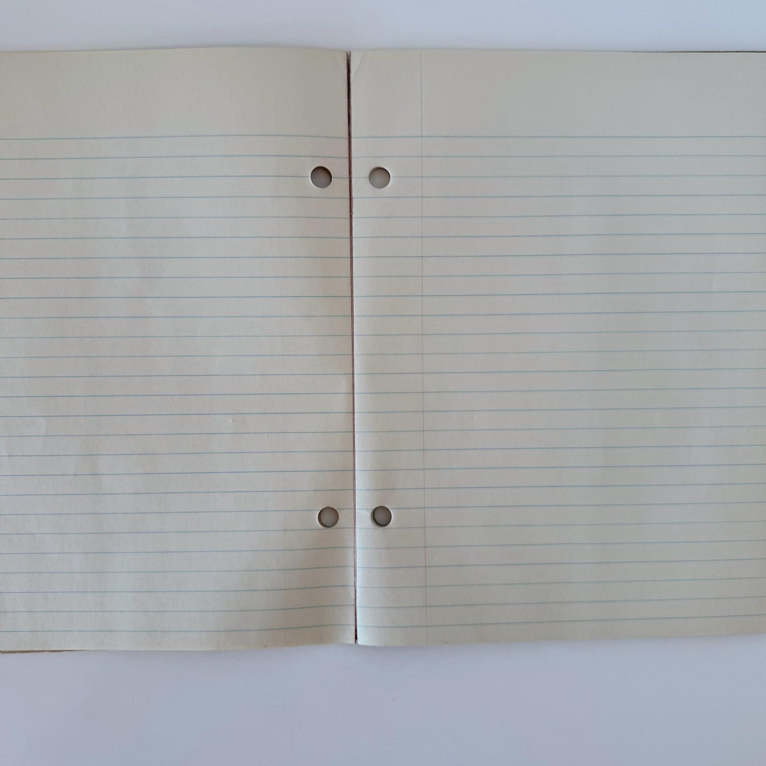 Gladiator Filler Pad, Vintage Blank Wide Ruled Notebook Paper - Pretty Old Books